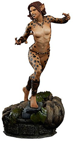 DC Comics Premium Format Figure Cheetah 48 cm Sideshow Collectibles Statue