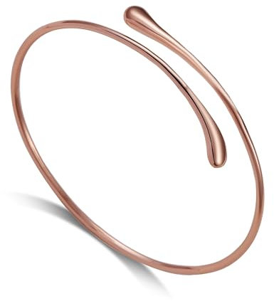 Philip Jones Bracciale a Goccia Placcato Oro Rosa