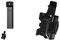 Abus AB78063 6055/85 Bordo Lite Vorhängeschloss, schwarz, 85 cm & Halter SH Bordo Lite 6055 Transporthalterung Für Fahrradschloss, Black, One Size