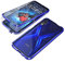 Custodia per Huawei P Smart Z Cover Magnetica Adsorbimento Tecnologia 360 Gradi Protezione Caso Bumper in Metallo Cassa Schermo Intero Prima e Dopo Trasparente Vetro Temperato Copertura Case,Blu