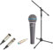 SUBZERO Beta Dynamic Vocal Microphone with Cable and Mic Stand