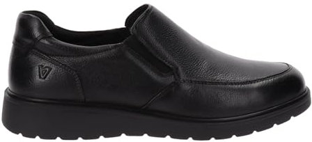 Valleverde 36834 Mocassini Scarpe Uomo Comfort Vera Pelle Nero, 43