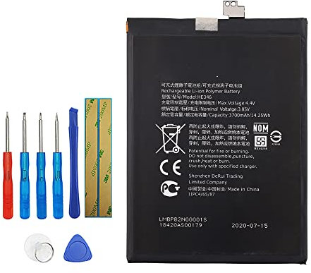 Vvsialeek Neu HE346 Akku Kompatibel Für Nokia 7 Plus TA-1041 TA-1062 TA-1046 with Toolkit