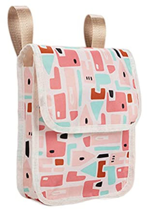 HEALLILY 1 stück Elektroauto Aufhänger Tasche Batterie Auto Front Fach Trolley Lagerungstasche (Rosa)