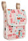 HEALLILY 1 stück Elektroauto Aufhänger Tasche Batterie Auto Front Fach Trolley Lagerungstasche (Rosa)