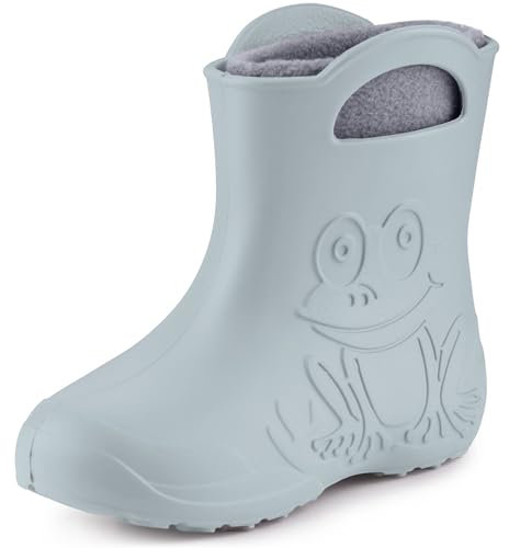 Ladeheid Stivali Bambino e Bambina in Eva LA-CA-03 (Grigio, 28/29 EU)