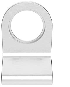 Merriway BH07739 Cylinder Door Pull, Silver