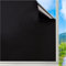 Lifetree Fensterfolie selbsthaftend Sichtschutzfolie Blickdicht: Schwarz Verdunkelungsfolie mit Hohem Sichtschutz Statische Folie für Schlafzimmer Badezimmer Abdunklungsfolie Klebefolie 45 x 400 cm