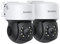 SANNCE PT Dome Camera 1080P, Pan 350° Tilt 90° Digital Zoom Outdoor Security Camera 2MP 2 Pack, 30 M Night Vision for Analog CCTV Surveillance System, Remote Access, IP65 Waterproof, Include Adapter