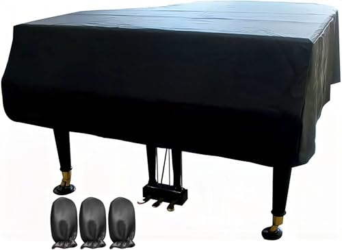 PCLOOV Schutzhülle für Flügel, elegantes schwarzes Aussehen, wasserdicht, staubdicht, Sonnenschutz und kratzfest, für Babyflügel (180 cm)