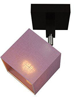 alfalux Deckenlampe LLS11LIDPR dreh- und schwenkbar Deckenstrahler Deckenleuchte Leuchte 1-flammig Holz Kinderzimmer Wohnzimmer Lampe LED-geeignet (LILA)