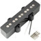 Artec JOA5 Alnico 5 Vintage Ton Micro J-Bass Simple Bobinage Manche 6,5K pour Jazz Basse 5-Cordes, Noir