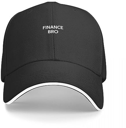 Basecap Finance Bro Cap Baseballmütze Cosplay-Mütze für Herren Damen