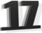 Numéro de Maison extérieur | Numéro extérieur autocollant | Noir 160 x 110 | Matériaux durables et inoxydables | Fabriqué en France