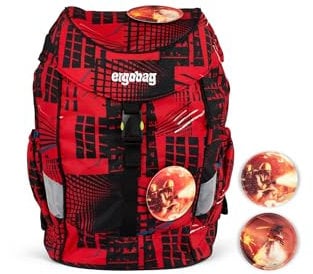ergobag mini ergonomischer Kinderrucksack, DIN A4, 10 Liter