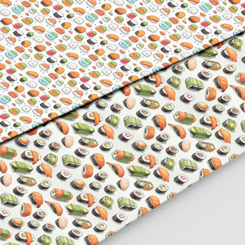 Geschenkpapier Sushi-Style Hikari & Kaito Mix Premium Papier 70 x 100 cm 2 Bögen