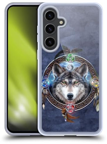 Head Case Designs Offizielle Brigid Ashwood Wolf Führer Keltischen Weisheit Gelhülle [Militärischer Schutzgrad] Kompatibel Mit Samsung Galaxy S24+ 5G Und Kompatibel Mit MagSafe