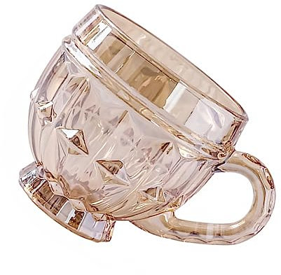 LIFKOME Set Tazzine Da Latte E Tazzine Da Caffè in Tazze Da Tè E D'acqua Tazze Per Bevande Chic E Pratiche