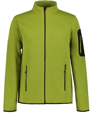 ICEPEAK Bredstedt Strickfleecejacke | Midlayer Herren ohne Kapuze, Größe:M, Farbe:Lime