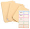 STOBOK Wiederverwendbare Buchhülle Aus Papier Für Lehrbücher Planerbücher 30 Blatt Packung