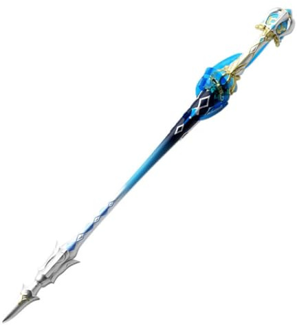 damdos Halloween-Requisite, 101,6 cm, Cosplay-Schwert für F-Furina, Cosplay-Requisiten, F-Furina, Pracht der ruhigen Gewässer, Klingenstab, Modell, Waffe, Cosplay-Requisite, Furina Schwert, 100 cm