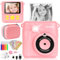 Kids Instant Print Camera 2.4 - Digital Video Camera Toy for Girls Boys With Storage Case, 1080P HD, Print Paper, 6 Colour Pens, 32GB SD Card - Birthday Gifts for 3-12 Year Old (Pink)