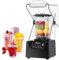 Quiet Commercial Blender with Soundproof Shield, Commercial Blender 2200W High Power, 2200 Watt Professional Blenders for Kitchen with 70oz Pitcher and Self-Cleaning, Removable Shield,2*CrushedCup