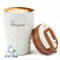 Bugucat Mug Isotherme Cafe 360ml, Acier Inoxydable Double Tasse Thermos Isotherme Café avec Couvercle Etanche, Tasses Mug à Café Réutilisables pour le Voyage Gobelet Isotherme Tasse de Voiture,Beige