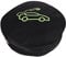 HOMSFOU Charging Cable Storage Bag for Electric Car Waterproof Ev Charger Bag Cable Organizer for Car Rv Daily Use Black