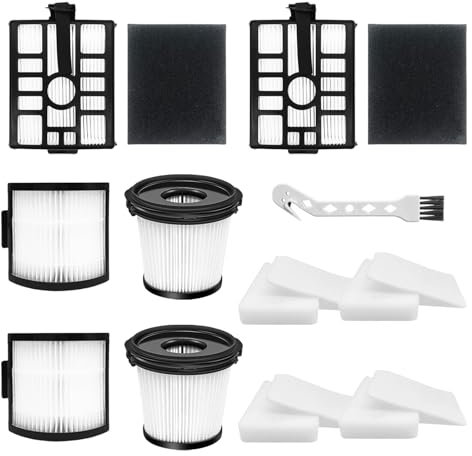 Filter Zubehör für Shark Detect Pro IW3611EU IW3611DE IW3611 IW1611DE IW1611EU IW1611 Anti Hair Wrap Akku Staubsauger Ersatzfilter Ersatzteile (10 Stück)