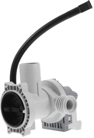 SHINEOFI Pompa Di Scarico Della Lavatrice Pompa Dell'acqua Della Lavatrice Pompa Per Trapano Per Olio Filtro Dell'acqua Per Lavatrice Sostituzione Lavatrice Pompa Lavavetri Auto Bianca Lega