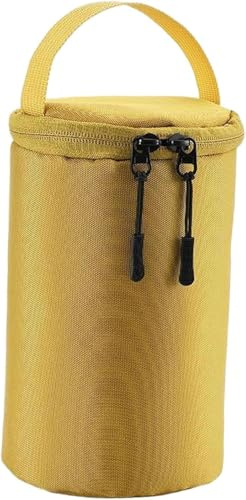 Easnea 900D Oxford Gas Tank Storage Bag Cylinder Propane Tank Carry Case Gas Tank Protective Bag Fuel Carry Bags Gas Bottle Canister Case Storage Carrier for Traveling & Camping (Khaki, L)
