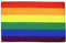 AZ FLAG Regenbogen-Flagge, 150 x 90 cm, mit 4 Ösen, Gay Pavillon, für Balkon oder Wand