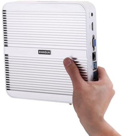 ANDAQI Fanless Mini PC, Desktop Computer, HTPC, Kodi Box, I3 7020U 7110U 7167U, Windows 11 / Linux Ubuntu, BM01, AC WiFi, BT, VGA, HDMI, 4 x USB3.0, 2 x USB2.0, LAN, 16G RAM 512G SSD 1TB HDD