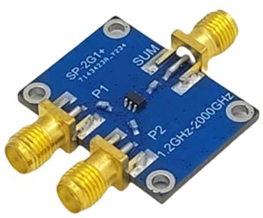 Zxfdsfdbnm Module radio à faible perte 1,2-2 GHz Combiner Répartiteur 1,5 W Alimentation pour antennes de communication multibande Module radio