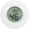 TuToy Mini Digital LCD Temperatur Feuchtigkeitsmesser Thermometer Hygrometer Round -White