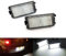2 x LED Kennzeichenbeleuchtung weiß Canbus für Altea Arosa Cordoba Ibiza Leon Toledo