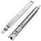 GTV - Set de Guias Correderas para Cajones de Extracción Total 53.9 x 700 mm, Acero Galvanizado de 2 mm, Correderas Telescopicas, Rieles Cajones Soporta hasta 100 kg, Rieles para Cajones - 4 Piezas