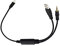 Qkansiw Auxillary Input Connector Car AUX Cable Stereo 3.5mm Interface Compatible with 1 3 5 Series X6 Z4 e39 e85 Y Cable for 14 Pro 13 12 11 Pro Max X X 8 7 7 Plus 6 6S Plus (A)