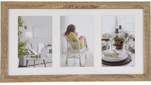 Henzo Modern Gallery Gallerierahmen, Holz, braun, 20x40 cm