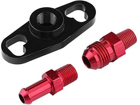 Adaptador del regulador de presión de riel de combustible de aleación de aluminio fuel rail adapter