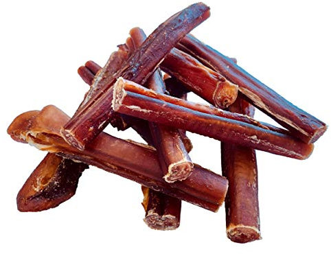 Topdog Ochsenziemer Hund 20 Stück 12 cm - Ochsenziemer für Hunde - 100% natürlich ohne Zusatzstoffe - Langer Kauspaß für Hunde - Beruhigender Beschäftigungsnack mit Zahnpflege