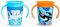 Munchkin Miracle 360°-Trinkbecher für Babys und Kleinkinder, BPA-freie Trinklernbecher, auslaufsicher & spülmaschinenfest, recycelte Verpackung - 177 ml, 2er-Set Eisbär/Wal