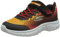 Skechers GO RUN 650 NORVO - Zapatillas, Niños, Negro (Black & Red Textile/ Black Synthetic/ Red & O), 33.5 EU
