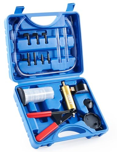 OMT Brake Bleeding Kit, Hand Vacuum Pump Fluid Extractor, Clutch Bleeder