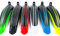 INION Schutzblech 2X Set für Vorderrad Hinterrad Kotflügel Spritzschutz Vorne Hinten Radschutz Schmutzfänger Fahrrad MTB Citybike Mountainbike jurfahr (Schwarz - Blau)