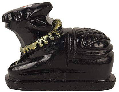 IBA Indianbeautifulart 6.5Cm Herr Nandi Marmorstaub Statue Im Detail Idol Fur Armaturenbrett Im Auto Haupt Dekor Geschenk Gemeißelt