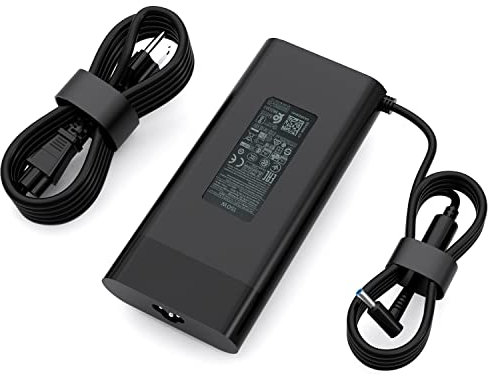 150W 7.7A AC Adapter Charger Fit for HP Pavilion Gaming 15 17 Laptop, Zbook 15 G3 G4 G5 G6, OMEN 15 17, TPN-DA03, TPN-DA09, 775626-003 Laptop Power Supply Cord