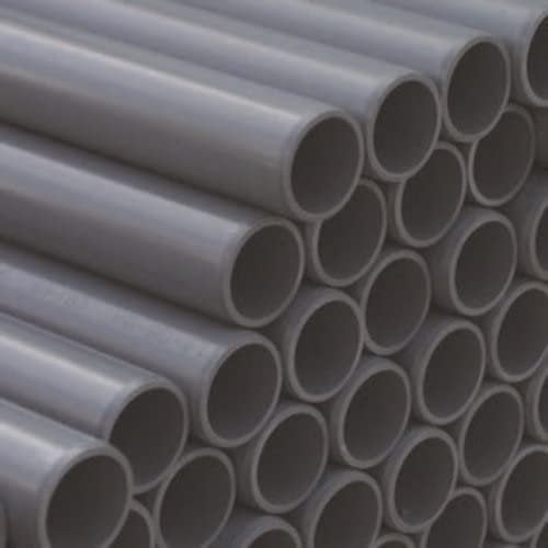 STEMAX-Wassertechnik: PVC-Druckrohr, 1m, Außendurchmesser x Wandstärke, Größe: 50mm x 2,4mm