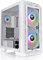 Thermaltake View 300 MX TG ARGB Motherboard Sync E-ATX Mid Tower Computer Case with 2x200mm Front & 1x120mm Rear ARGB Fan, Interchangeable Tempered Glass & Mesh Front Panel, CA-1P6-00M6WN-00, White